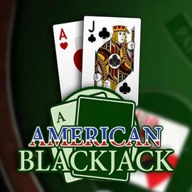 American Blackjack logo – Table Games by Habanero at BetLabel Casino