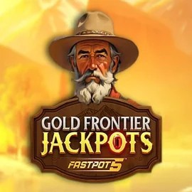 Gold Frontier Jackpots FastPot5 by Yggdrasil, showcased at betlabelscasino.com – game logo