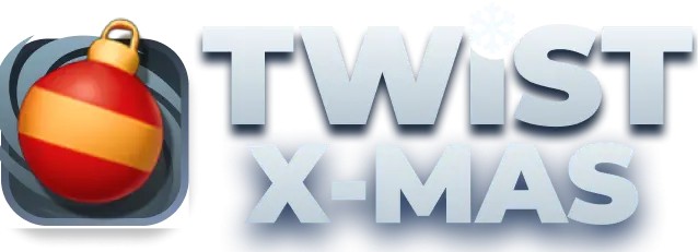 Twist X-mas logo by InOut at BetLabel Casino