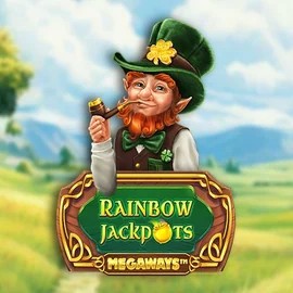 Rainbow Jackpots Megaways logo by Red Tiger Gaming at BetLabel Casino