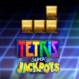 Tetris Super Jackpots slot logo by WMS at BetLabel Casino